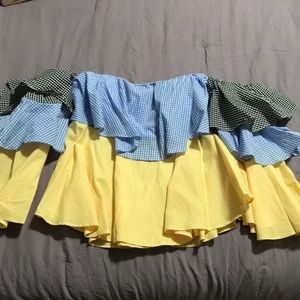 Neiman Marcus Off the Shoulder Blouse